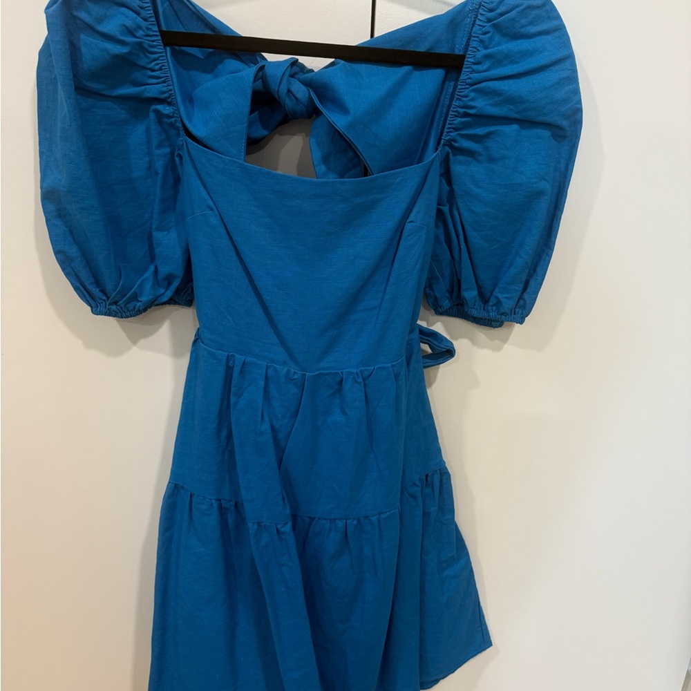 Hello Molly Vibrant Blue Dress